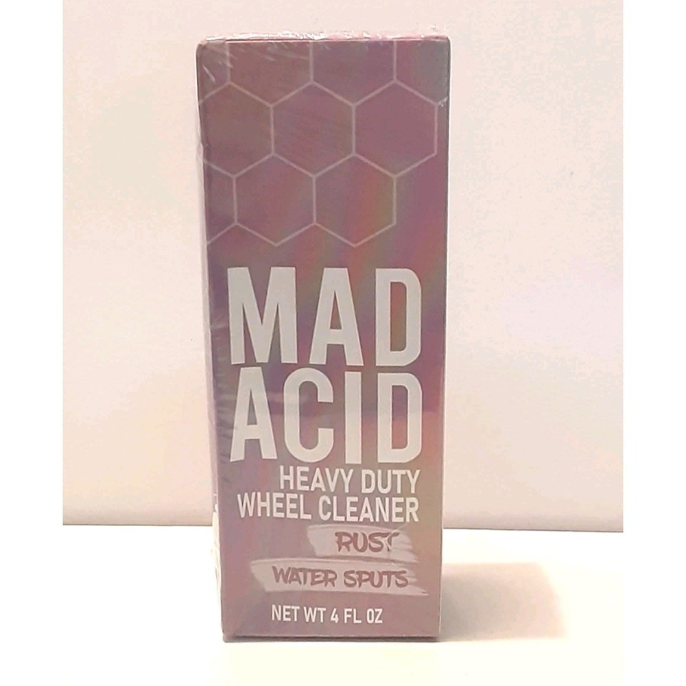 Mad Acid Heavy Duty Wheel Cleaner & Water Spot Remover 4oz New - Picture 2 of 6